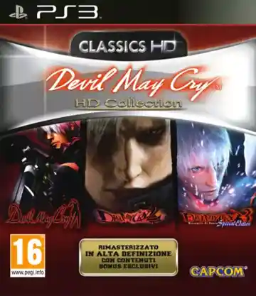 Devil May Cry HD Collection (USA) box cover front